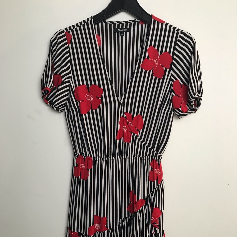 Madewell Bianca ruffle dress